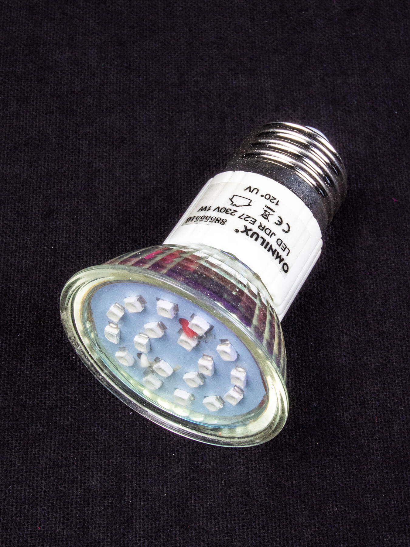 eltric - LED-Schnur-Zwischendimmer 5-100W/VA schwarz LED 3-35W
