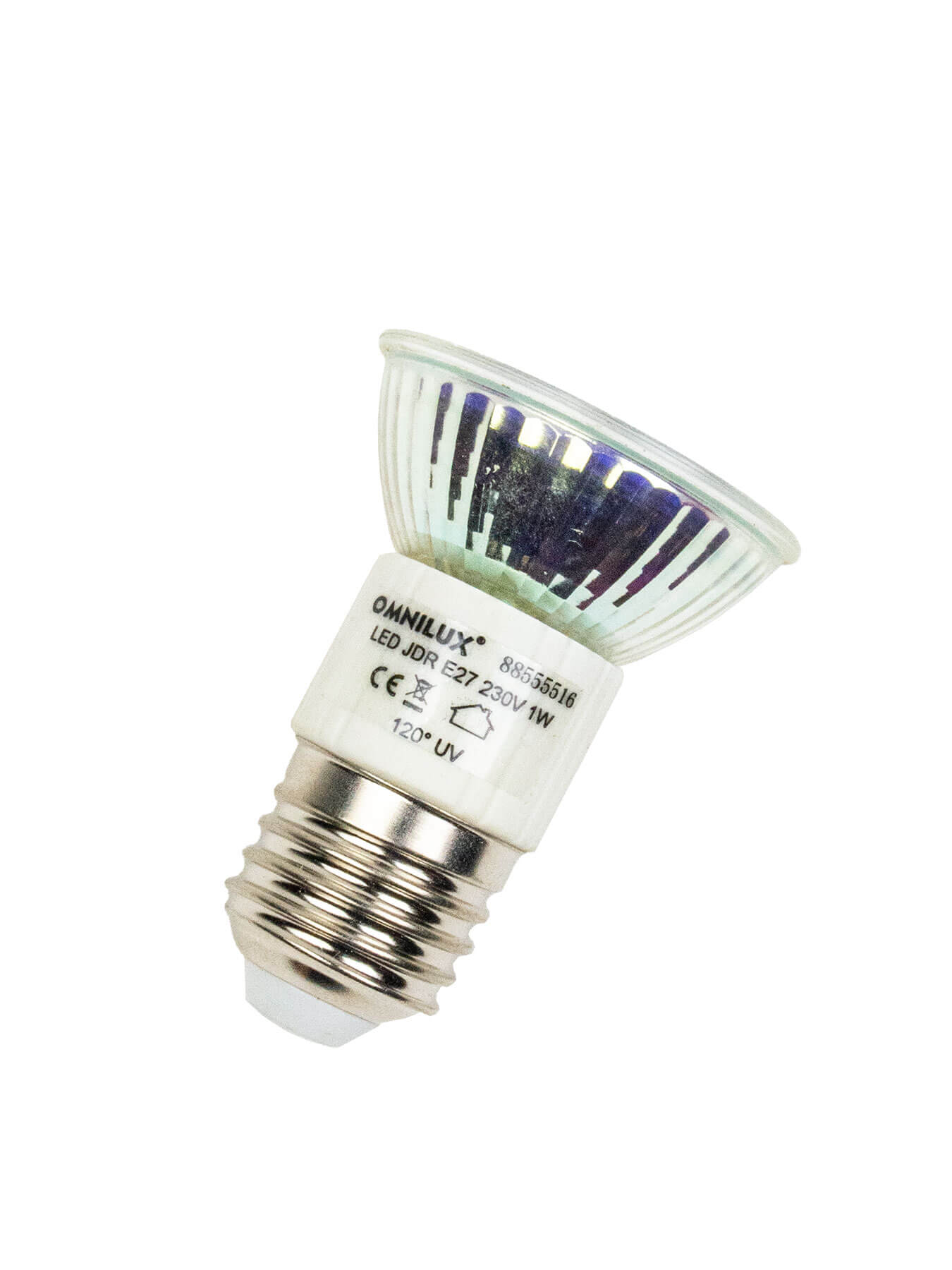 OMNILUX UV Schwarzlicht Energiesparlampe 105W E-27 4U 255mm 