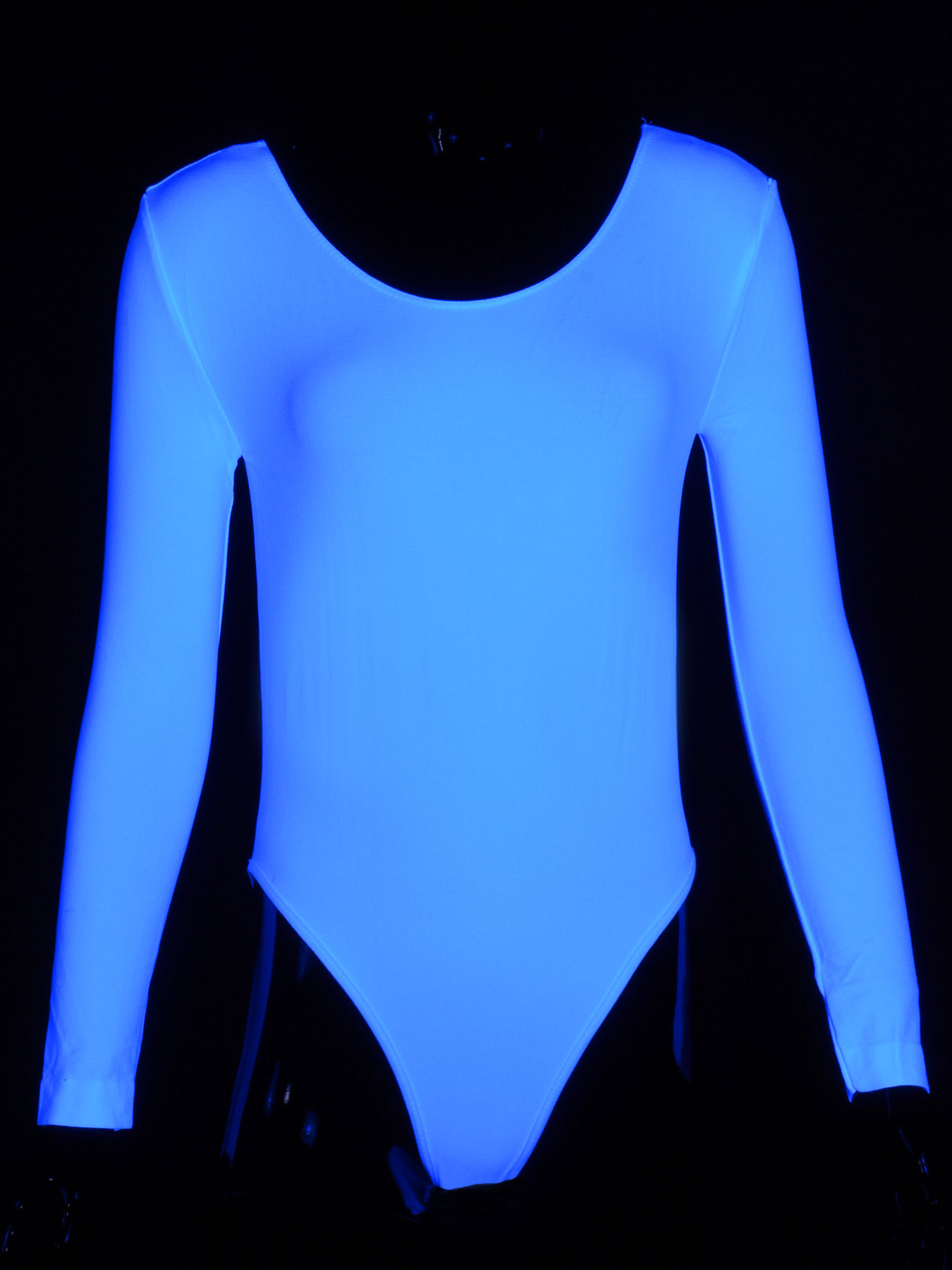 Schwarzlicht Body Neon Weiss